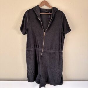 overall black for women's size XXL